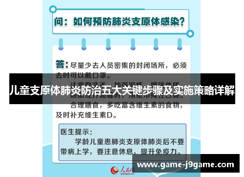 儿童支原体肺炎防治五大关键步骤及实施策略详解